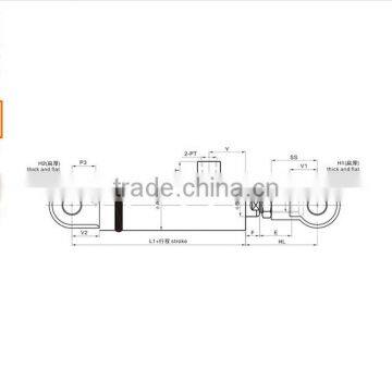 New Products JULY High Quality Small Electric Hydropneumatic Cylinder photo-3