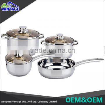 Eco-friendly High Quality 7pcs Polishing 316 Stainless Steel Cookware photo-3