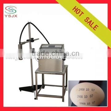 Automatic date coding number printing egg printing machine