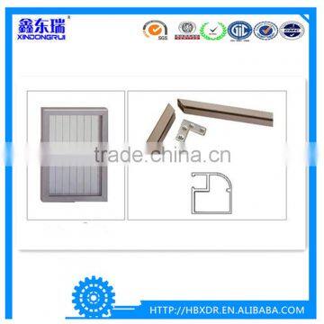 China xindongrui aluminum factory high quality extruded aluminium profiles for the cabinet frames