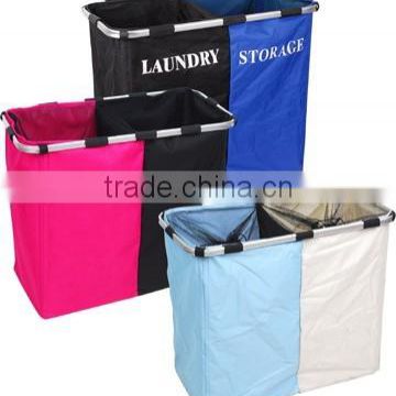 2017 cheap promotion foldable factory home washing hamper