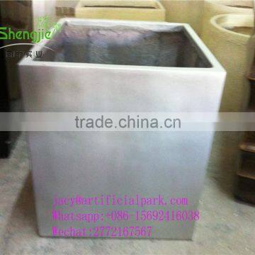 SJLJ01248 Shengjie Best Quality FRP/GRP Decoration Flowerpot, Polyresin Western Style Flowerpots photo-2