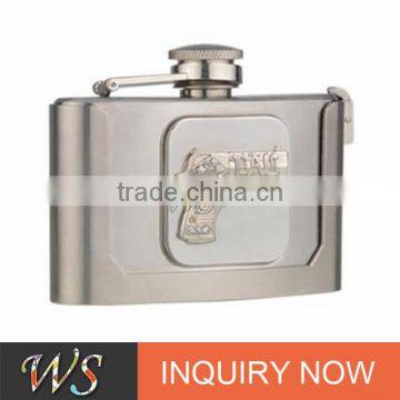 WSJJYY058 quality assurance hip flask sets stainless steel hip flask/ liquor flask /drink pot