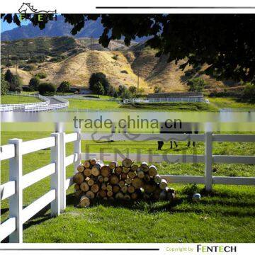 High Quality Pvc Horse Paddock Fence photo-2