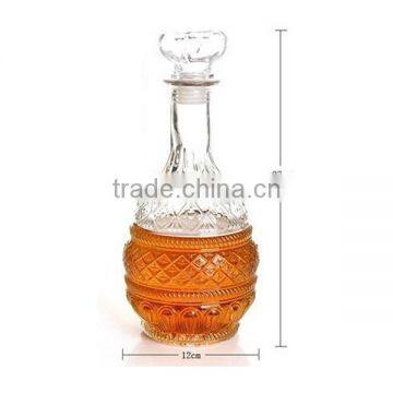 Glass Vodka Wine Bottles With Cork Lid TY42 photo-2