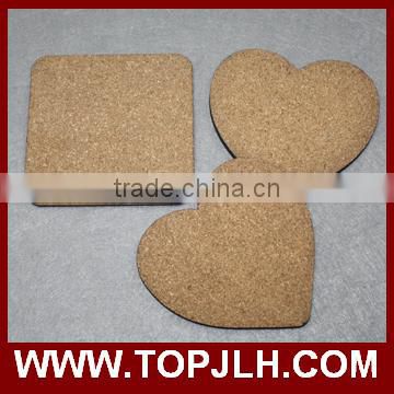 China suppliers premium sublimation MDF cork coaster price