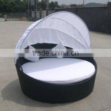 Modern Outdoor Patio Wicker/rattan Sun Lounger D002 photo-2