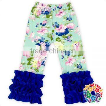 Newest Design Wholesale Baby Clothes Baby Girls Triple Ruffle Pants Sew Sassy Icing Legging photo-5