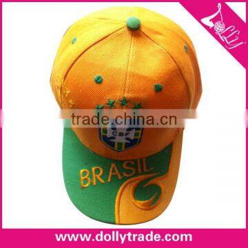 World Cup Sports Football Baseball Hat Cap Brazil