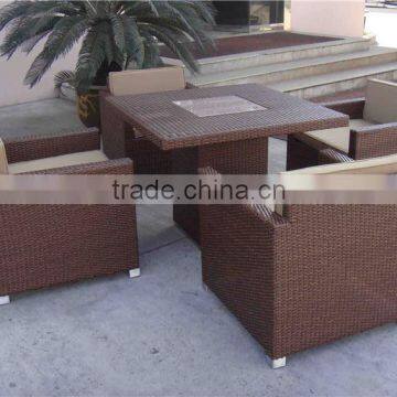 New Design Outdoor Furniture Rattan Club Bar Set photo-2