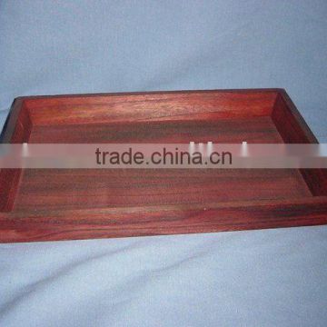 antique wood serving trays with handles