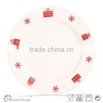 Modern Ceramic christmas Plates, dinner plates home decor gift