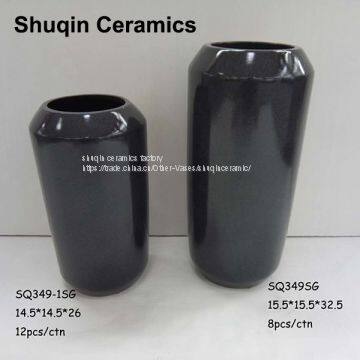 shuqin ceramics factory flower vase for home decor artificial flower vase light weight vase