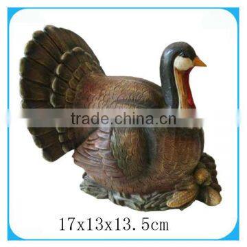 2013 Thanksgiving Day Resin Turkey Harvest Festival Decoration