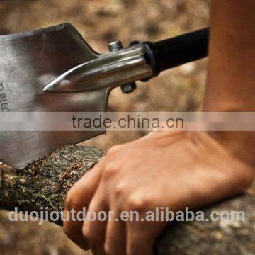 High-quality Multi-use Outdoor Sport Gear With Shovel Hoe Knife Hook Fire Starter photo-2