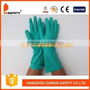 DDSAFETY Wholesale Cheap Green Nitrile Safety Glove