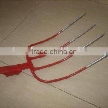 1001014 oval or round tines spade fork forging manure fork