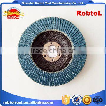 5" 125mm Flap Disc Zirconia Plastic Back Cover Aluminum Oxide Grinding Wheel Abrasive Flap Disk Flap Wheel Sanding photo-2