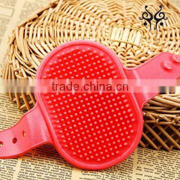 Cleaning Brush Comb For Dogs Cats Rubber Glove Pets Grooming Bath Colorful Pet Products photo-4