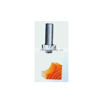 Tungsten carbide router bit--single piece cove box bit (07611)