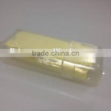 Car care cleaning synthetic chamois cloth in square plastic tube