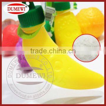 Dextrose Fruit Powder Sour Sherbet in Mini Bottle