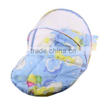 1pc Baby Crib Netting Bed Crib Folding Mosquito Net Infant Cushion Mattress Pillow Baby Bed Wholesale photo-2