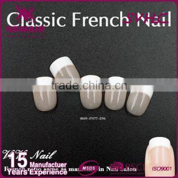 Beautyful Short Artificial French Nails Tip Most Popular Nail Art Designs photo-3