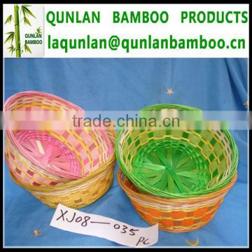 Customized Storage Bamboo Baskets