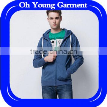 customized 100% cotton full zip hoodies,hoody jacket and wholesale custom hoodie