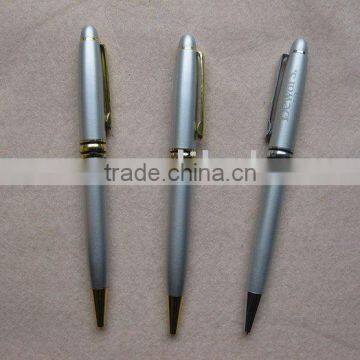 Aluminium Metal ballpen/slim ballpen/silver metal ballpen