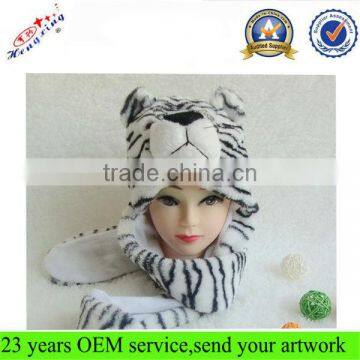 Winter Animal Hat In Stock Custom Design plush Animal Winter Hat