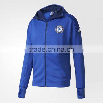 100% Polyester Stretchable New Arrival Multi-color Available Football Club Hoodie Sweatshirt