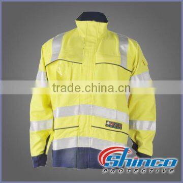 100% cotton proban fireproof safety jacket workwear for welders