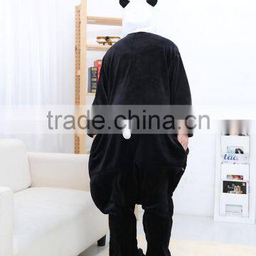 Flannel Cartoon Adult Animal Jumpsuit Animal Pajamas Jumpsuit Panda Design photo-2