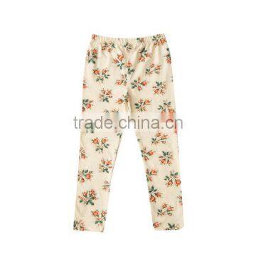 2017 New Design Girl Clothing Spring Girl Floral Long Pants Cotton Trousers Autumn Leggings photo-5