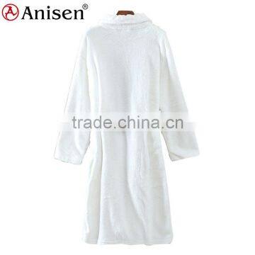 New Design Warm Heavy Coral Fleece Bathrobes photo-2