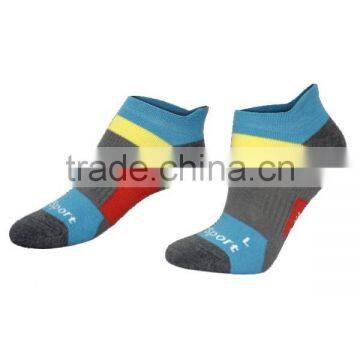 Arch support heel cushioning cotton sport ankle socks