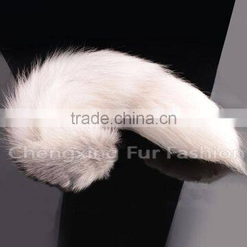 CX-R-45 Genuine Fox Fur Tail Key Chain