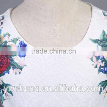 2016 Children Latest Frocks Design Princess Dresses Girls Chevron Prints Lovely Sleeveless Print Dress Photography photo-4