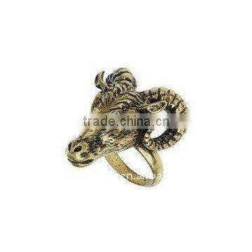 fashion antique animal ring jewelry, hot animal jewelry, costume jewelry