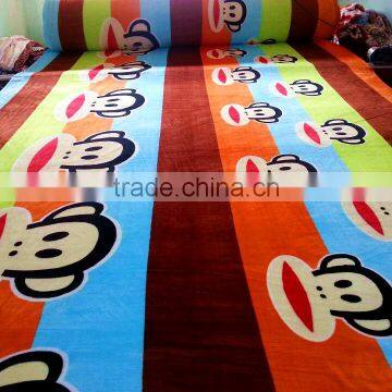 Customized Printed Coral Fleece Fabric photo-3