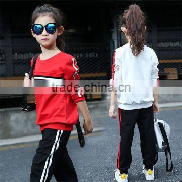 AS-595G New Arrival Sports Clothes Wholesale Factory Children's Clothes Sets Girls' 2pcs Fancy Clothing photo-5