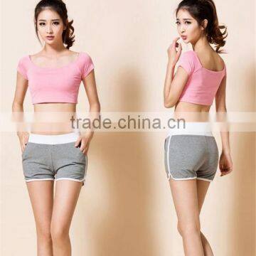 Newest Style Wholesale Grey Women Beach Shorts for Summer photo-3