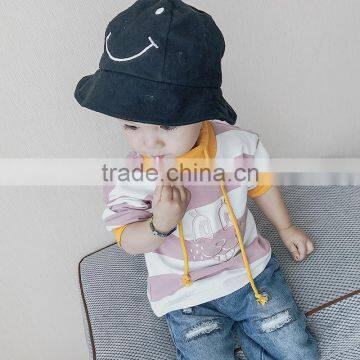 S17646A Wholesale Kids Clothing Boys Embroidered Cotton Hoodies photo-4