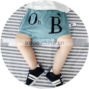 S17417A Newborn Baby Cotton Shorts Infant PP Pants photo-2