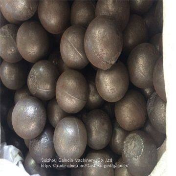 Dia.40,50mm Forged Grinding Media,forged Grinding Mill Steel Balls, Rolled Steel Balls,rolld Balls for Ball Mill photo-3