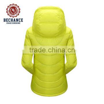 Cheap & Fashion Long Polyester Winter Jacket With Hood photo-2