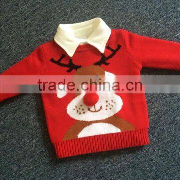 Hot Sale Reindeer Christmas Jumper for Kid photo-3