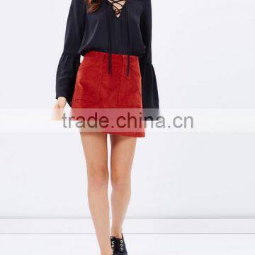 Wholesale Fancy Skirt Top Design Plus Size Clothing Mature Women in Skirt photo-5